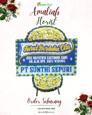 Papan Bunga Duka di Sikumana