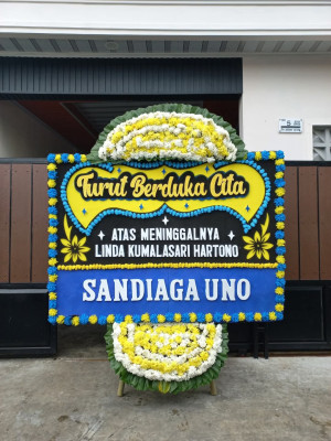 Papan Bunga Duka di Sikumana